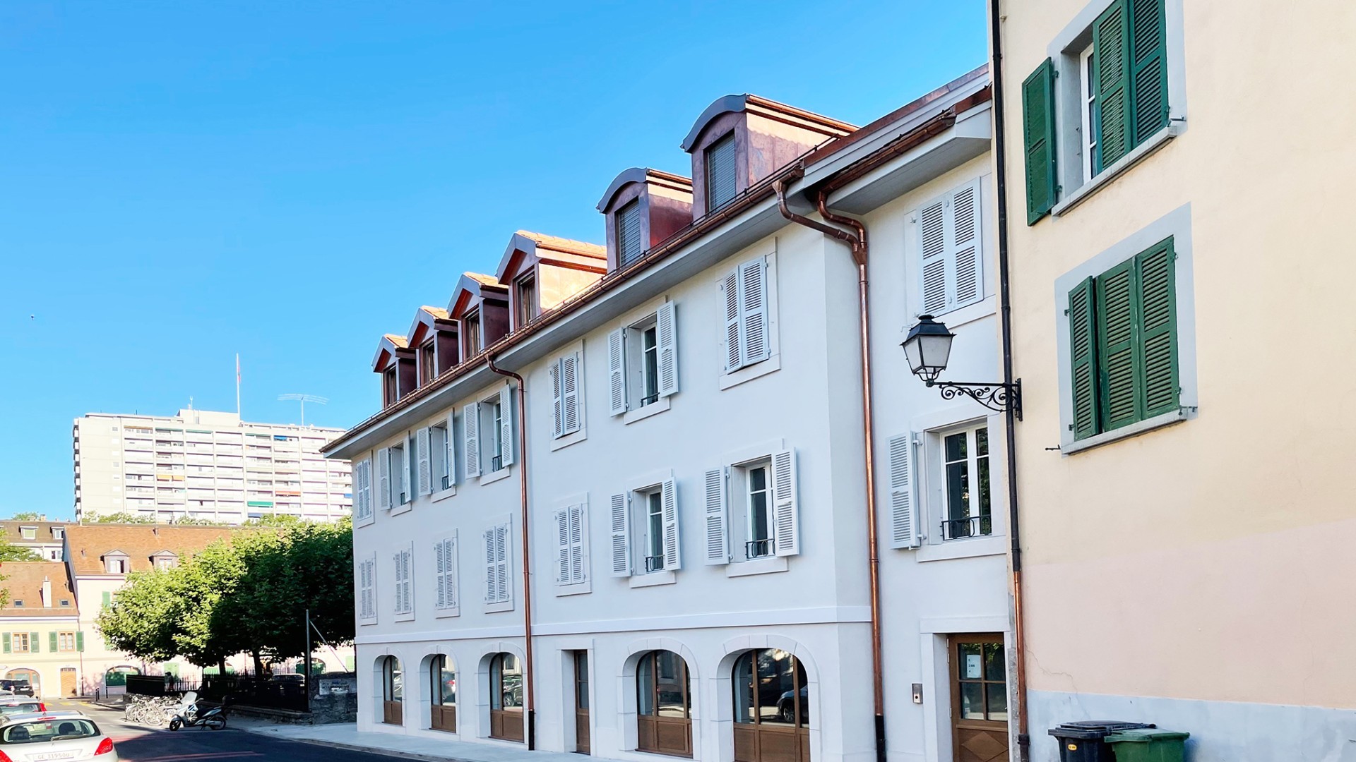 Immeuble de logements dans le vieux Carouge